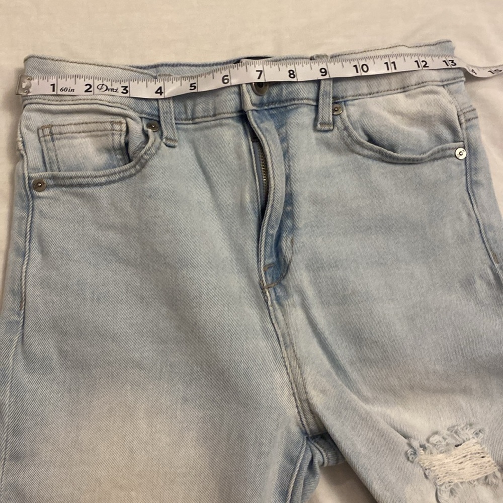 Kendall & Kylie The Icon High Rise Straight Leg Jeans Size 7 - Picture 7 of 12